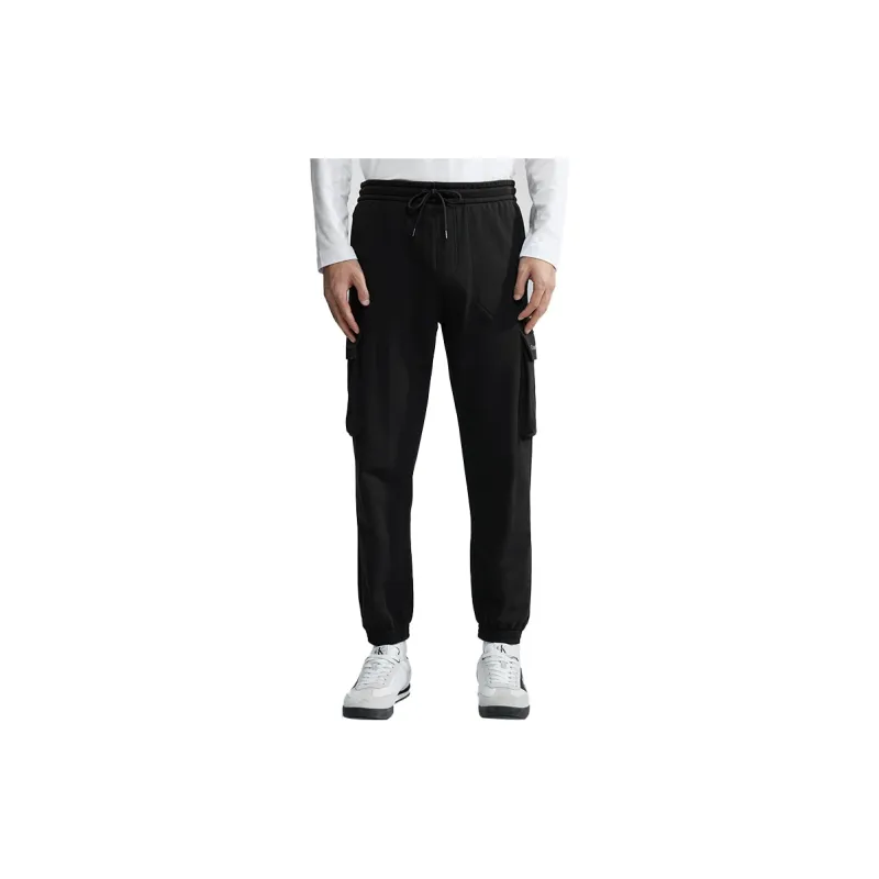 CALVIN KLEIN SS24 Series Casual Pants Men's Space Black-2