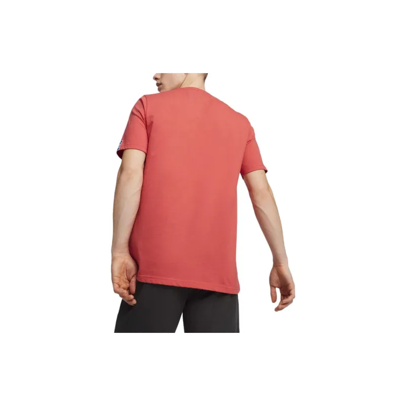 PUMA T Shirts Men Almond Red-3