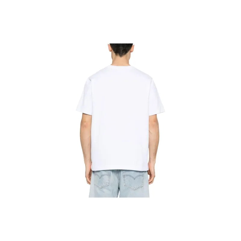 Maison Kitsuné Fox Head Patch Crewneck T Shirt-2