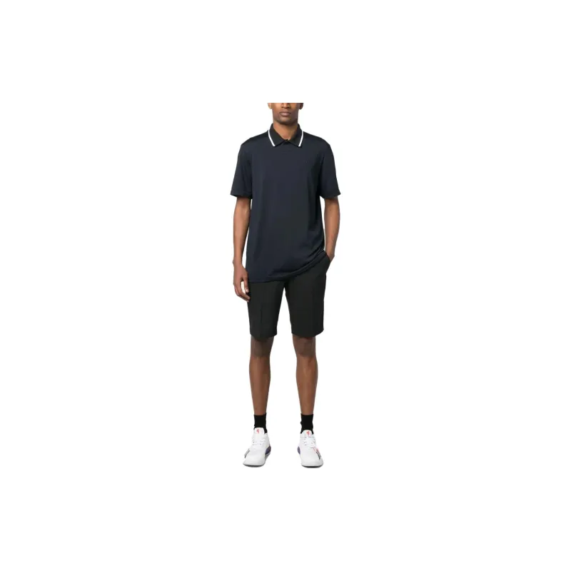 Adidas Polo Shirt Men's Marine Blue-1
