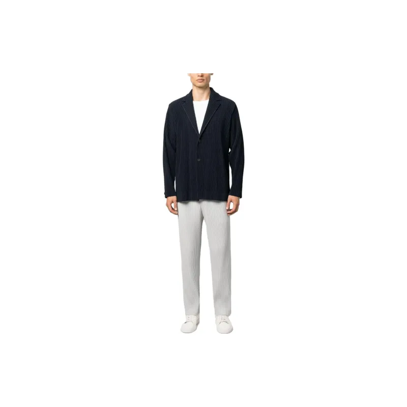 ISSEY MIYAKE Jackets Men Blue-1