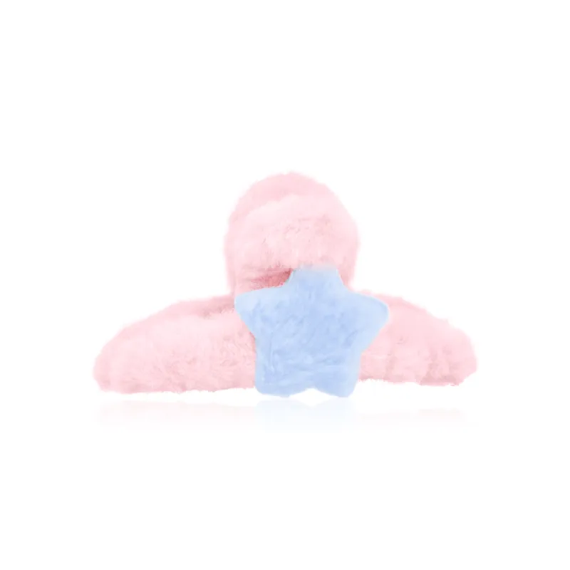 Crafts Women's Plush Hair Clips Women's-3