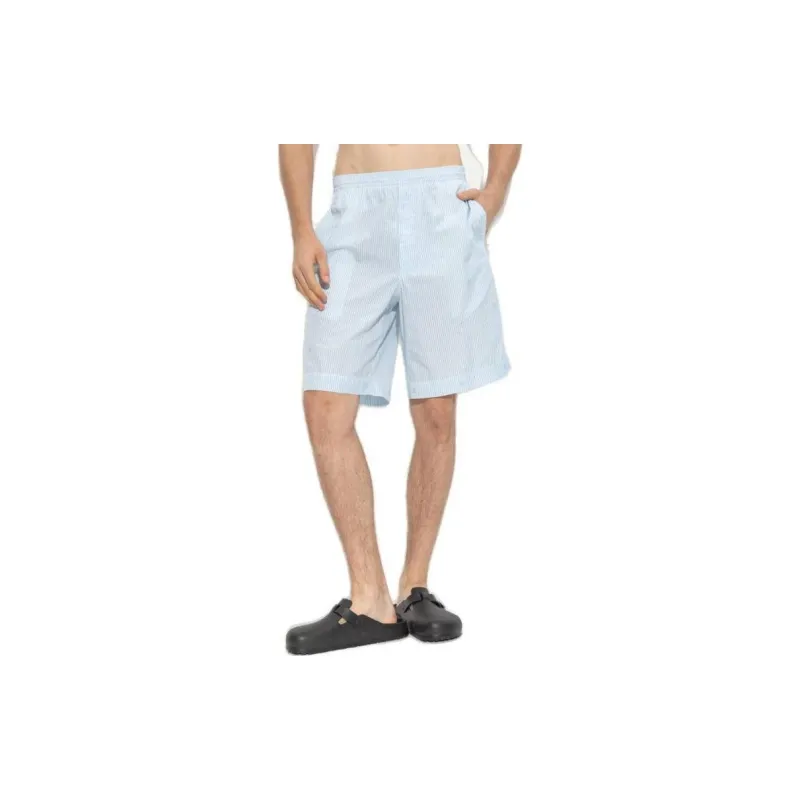 Givenchy Pinstriped Elastic Waist Shorts-2