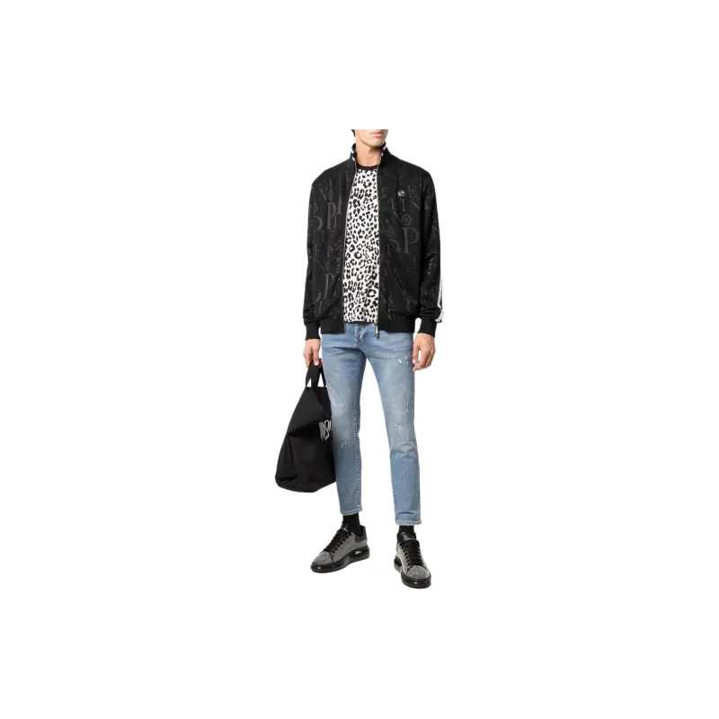 PHILIPP PLEIN Embroidered logo Slim fit Jeans-2