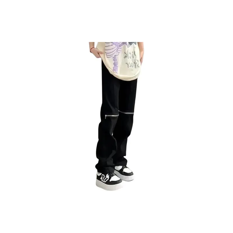 MGXEK Jeans Unisex Black-5