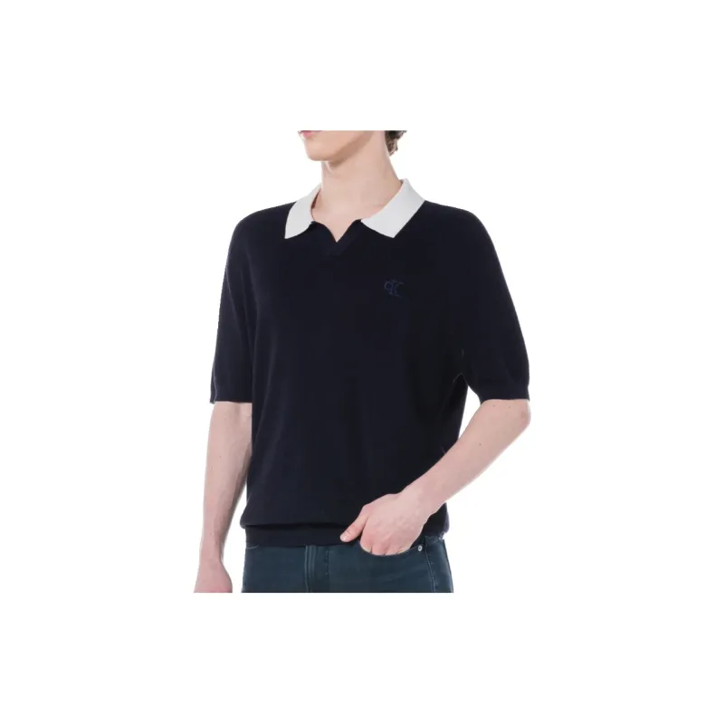CALVIN KLEIN Polo Shirt Men's Night Sky-4