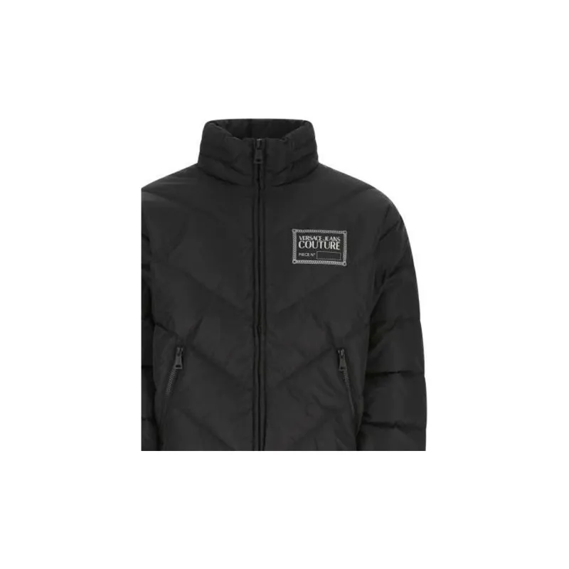 VERSACE Jeans Couture Chest Logo print Padded Jacket-4
