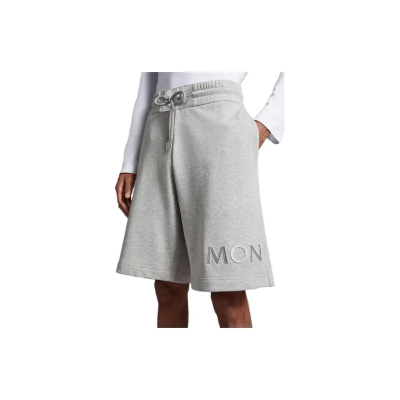 Moncler Logo embroidered Track Shorts-3