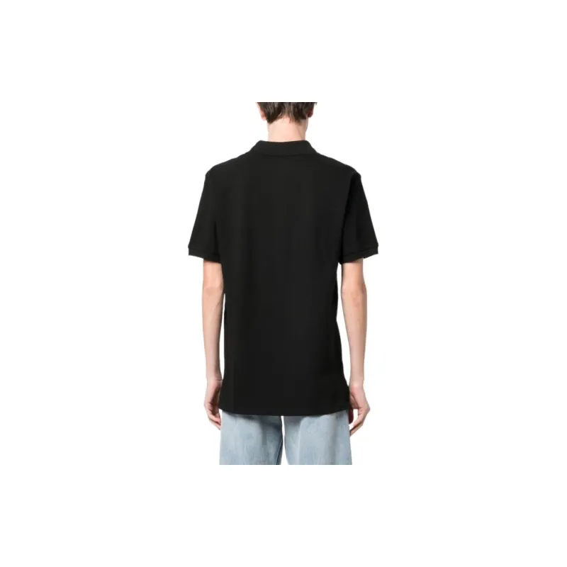 KENZO Logo Patch Short-Sleeved Polo Shirt-3