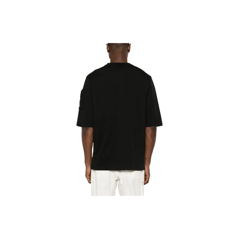 Thom Krom Sleeve Pocket Crewneck T Shirt-3