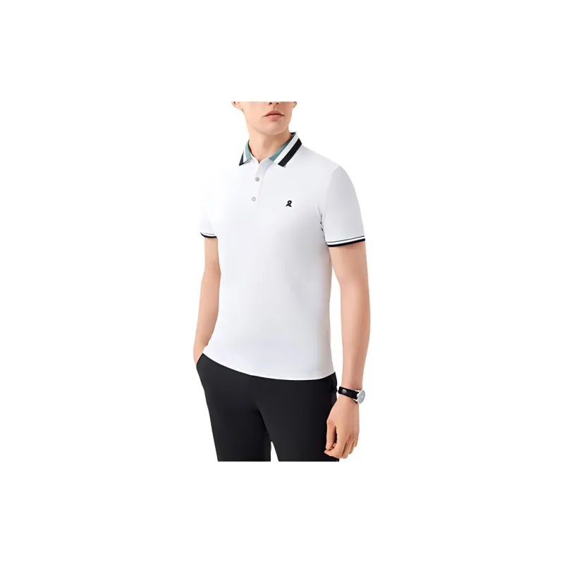 Montagut SS24 Polo Shirt Men's Dusty Blue-5