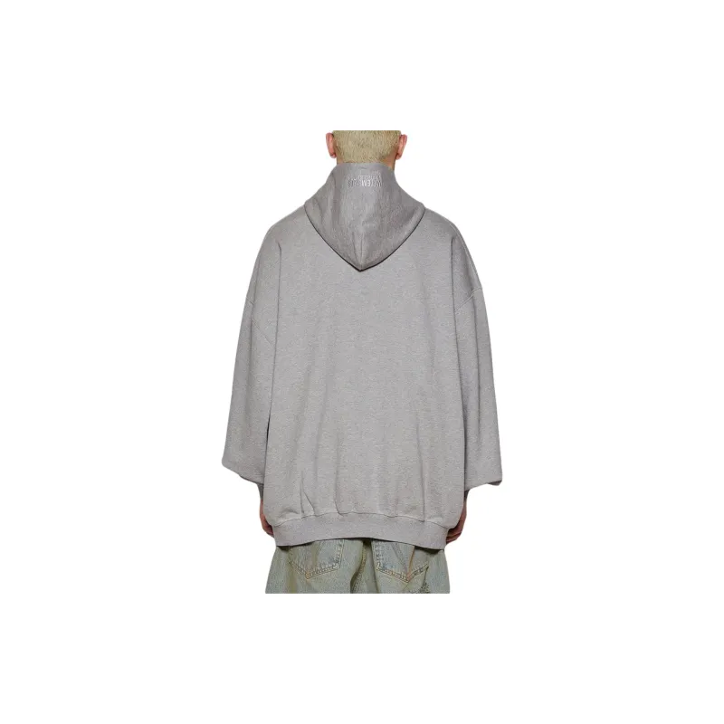Vetements Sticker Logo Zip Up Hoodie-2
