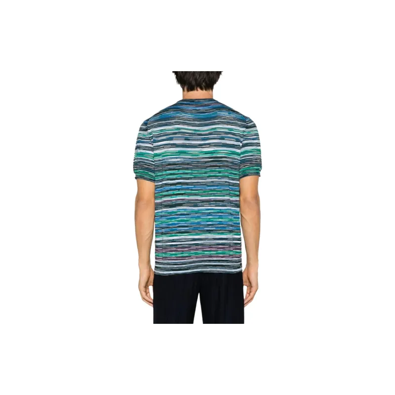 MISSONI Striped Crewneck T Shirt-2
