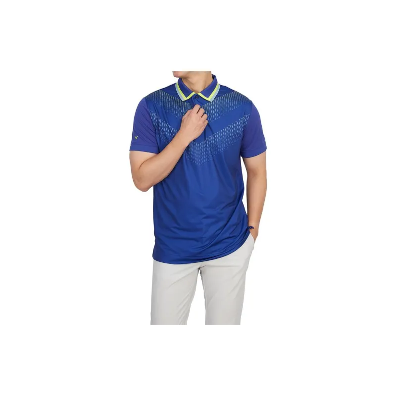 Callaway Polo Shirts Men Blue-4