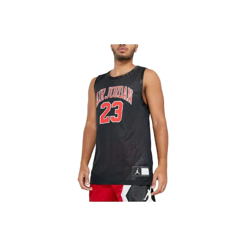 Jordan Basketball Jerseys Men's Black-1