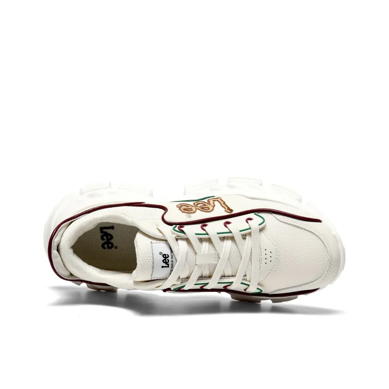 Lee Trendy Versatile Platform Height Increasing Low-Top Chunky Sneakers Men's-3