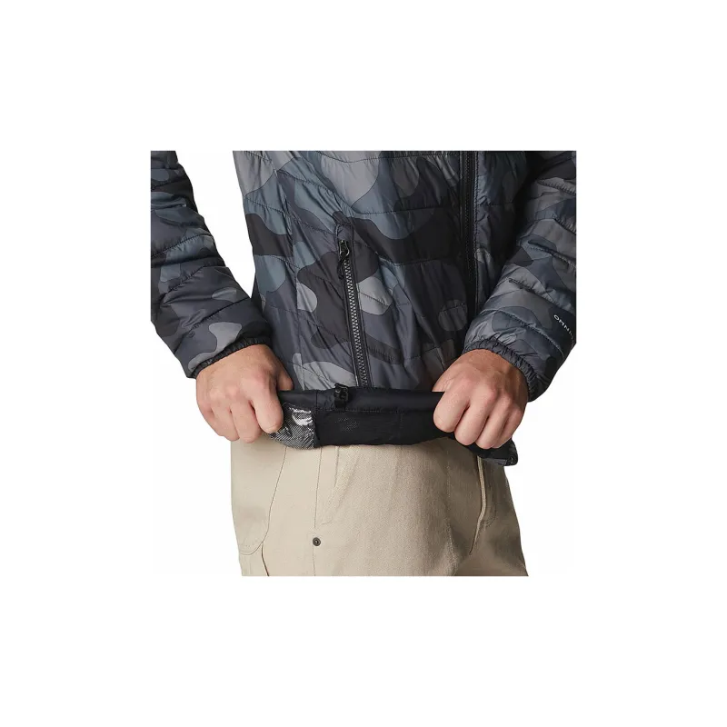 Columbia Powder Lite Hooded Jacket Jacket Men's Camouflage Black-4