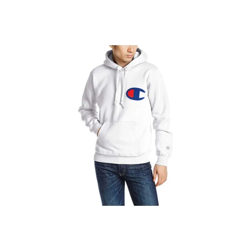 Champion Hooded Regular Sweatshirt Japan Version Men's White-1