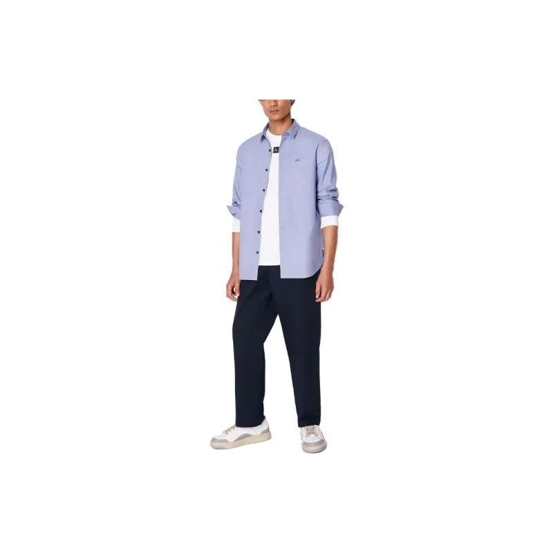 ARMANI EXCHANGE Shirt Men's Blue-3
