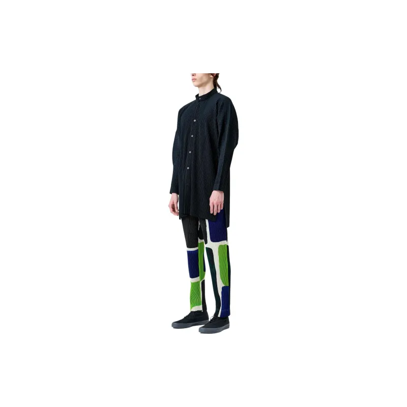 Homme Plissé Issey Miyake SS24 Shirt Men's Black-3