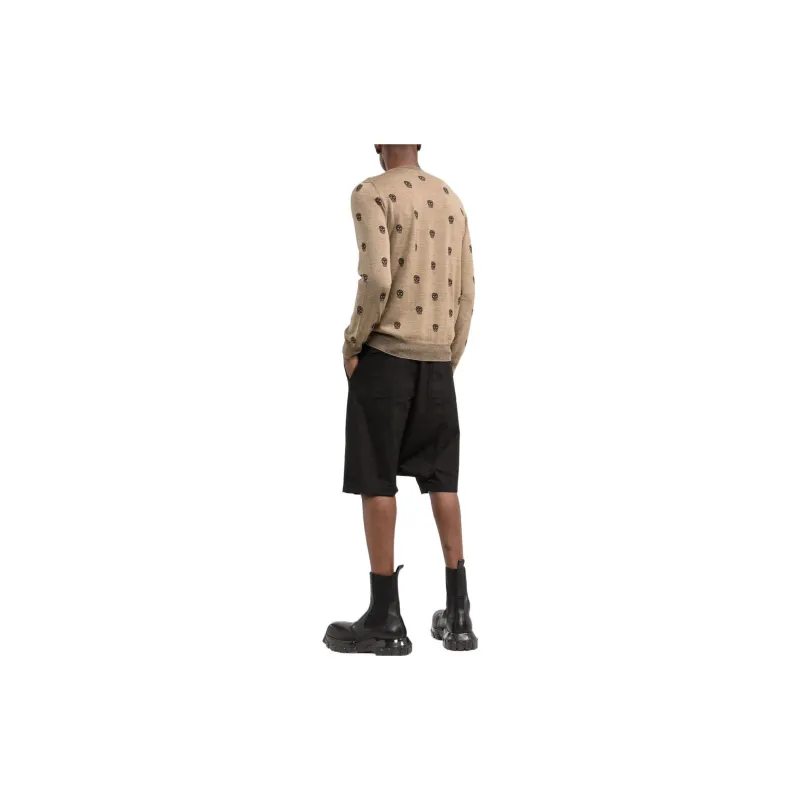 Alexander McQueen Sweaters Men Brown-2