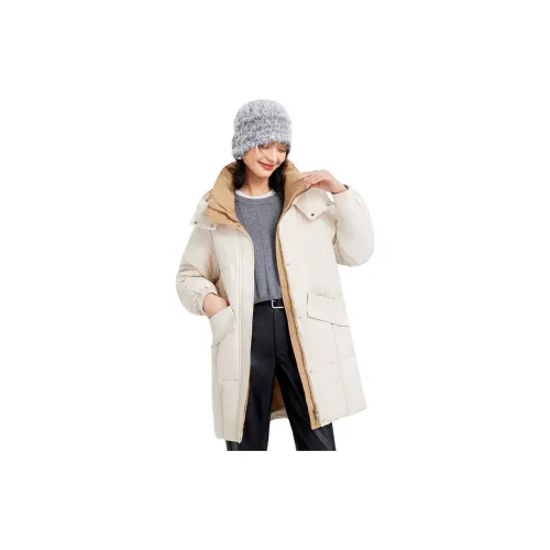 CARBAMMI Puffer Jackets Women's Off White