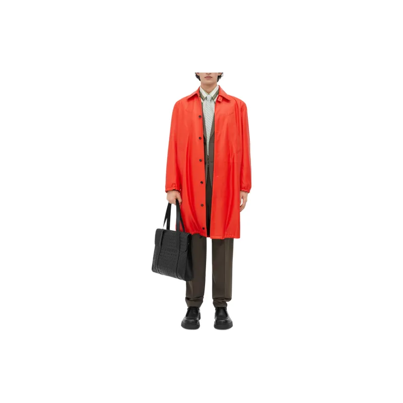 Bottega Veneta SS24 Leather Jacket Men's Red-1