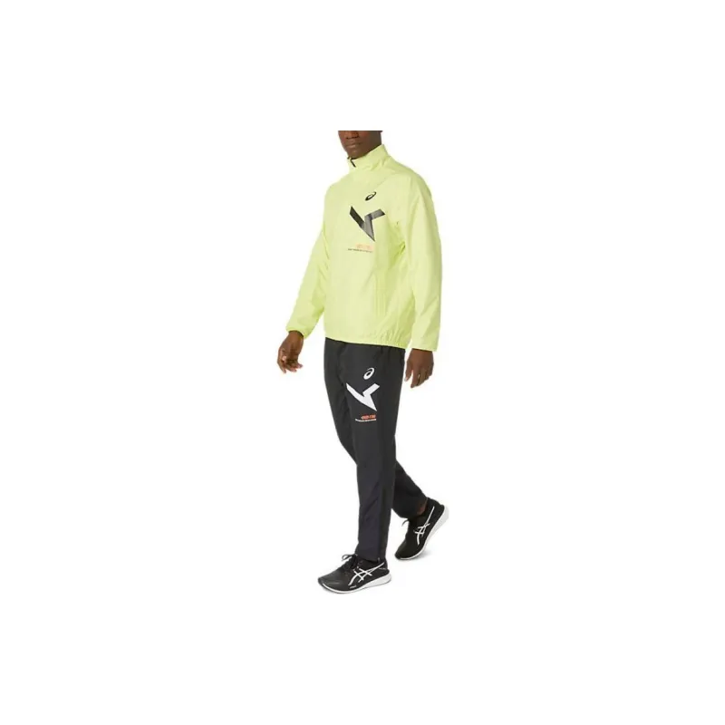 Asics Jackets Men Glowing Yellow-3