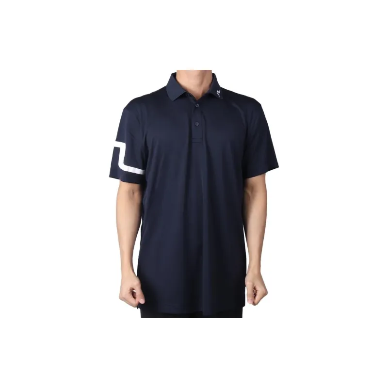 J.Lindeberg Polo Shirt Men's Marine Blue-1