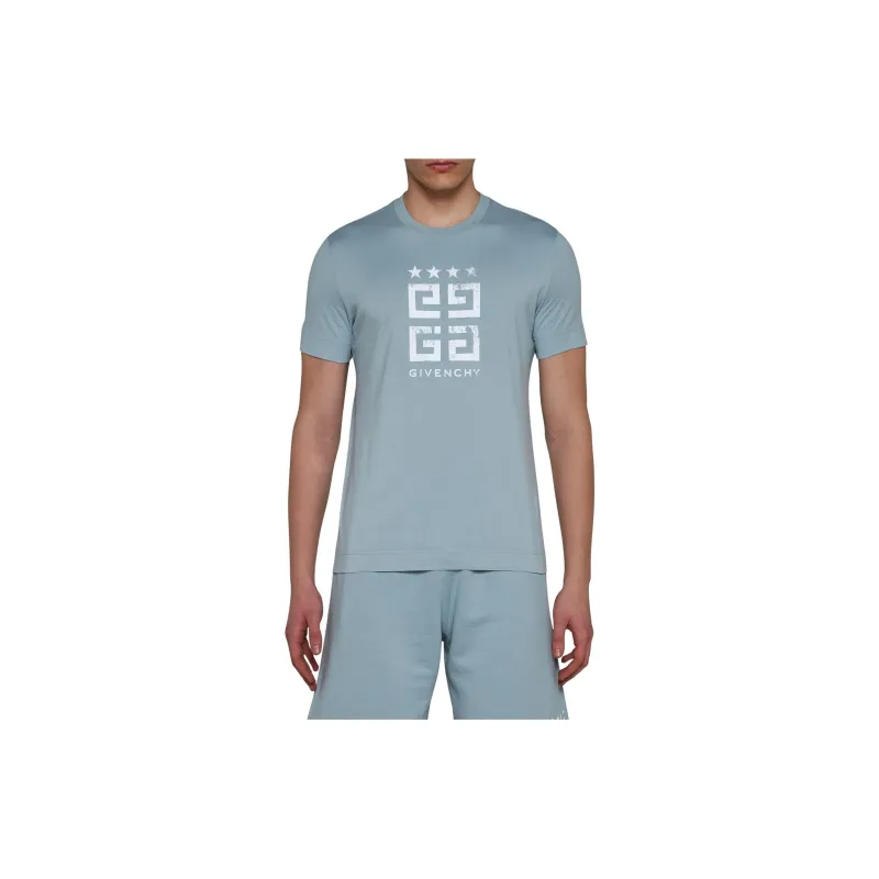 GIVENCHY SS24 T-Shirt Men's Light Blue-2