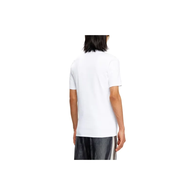 DIESEL D Ribber N Logo Patch Knitted T Shirt-3