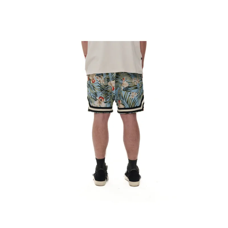 JUNGLE GURL Casual Shorts Unisex Sky Blue-4