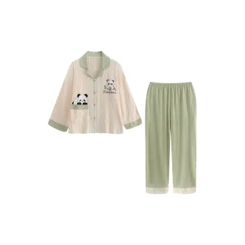 Sleeping Beauty Pajama Set Women's Green