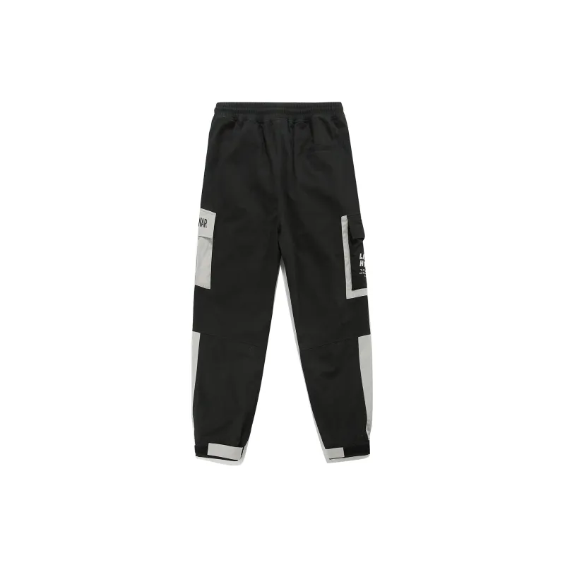 Guuka Knitted Sports Pants Men's Black-5