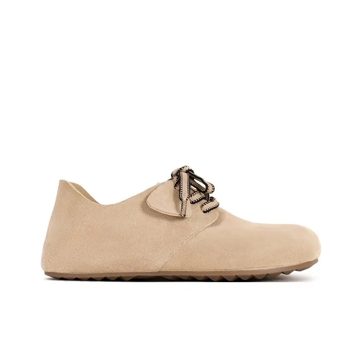 Uncle's House Casual Single Shoes Women's Khaki-1