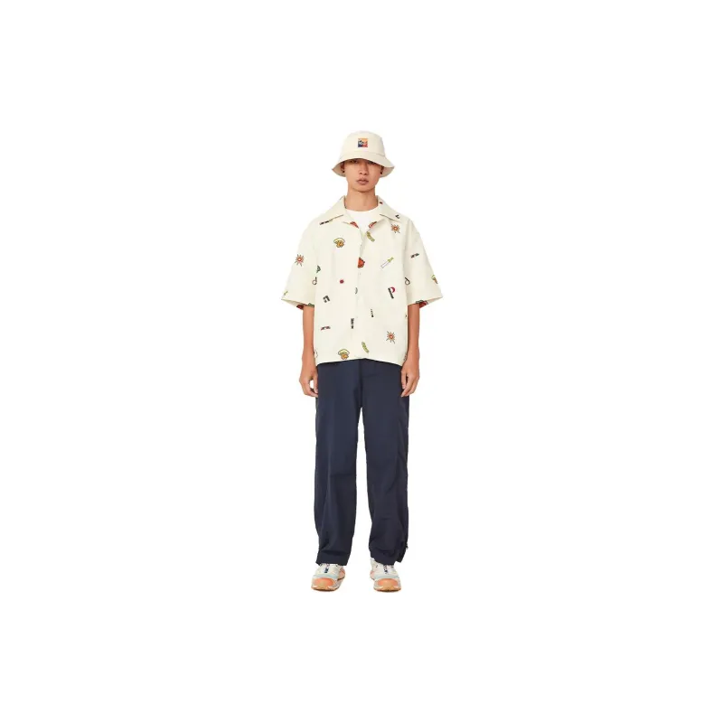Penfield SS23 Mountain Outdoor Environmental Protection Series Shirt Unisex Ecru-2