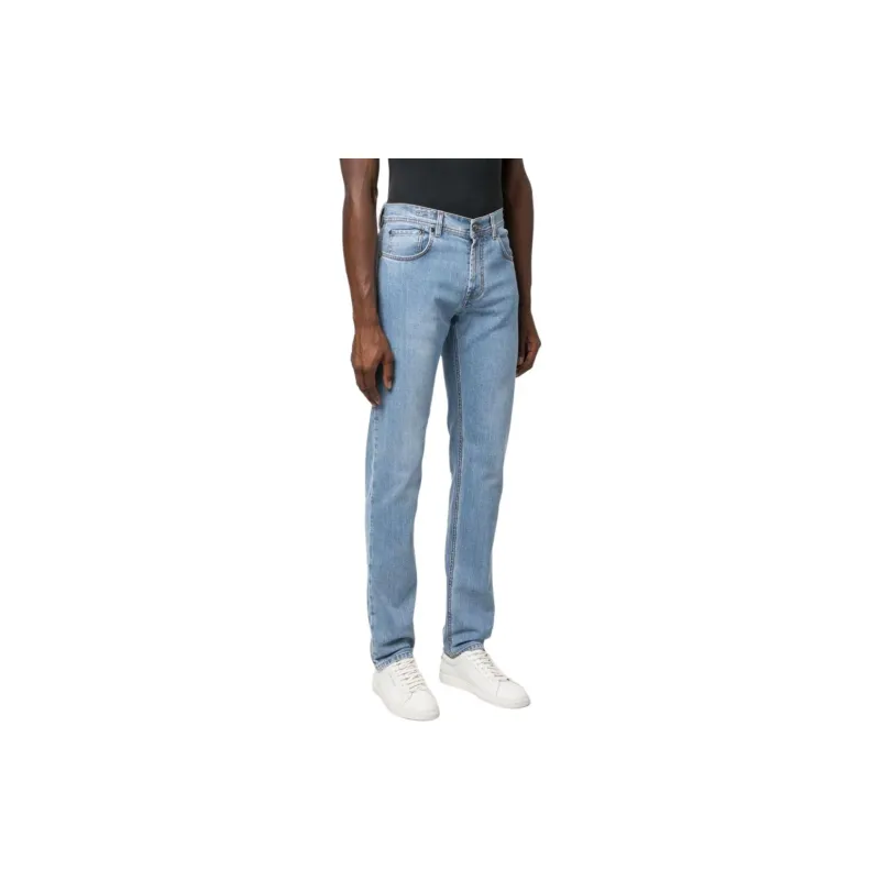 CORNELIANI Mid-rise Straight-leg Jeans-3