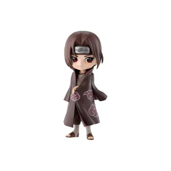 BANPRESTO Itachi Uchiha Glasses Factory Q Posket Naruto, Shippuden Version B Chibi Figures