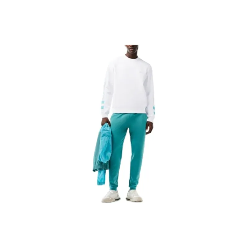 LACOSTE Sweatshirts Men White-1