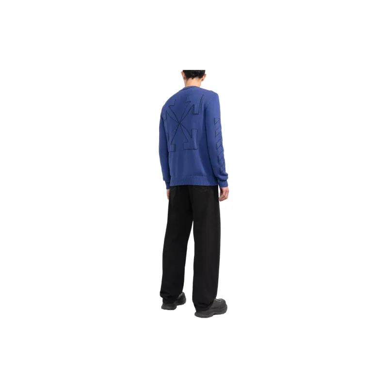 OFF WHITE Sweaters Men Blue-2