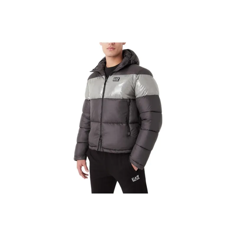 EMPORIO ARMANI EA7 FW22 Puffer Jacket Men's Black-3