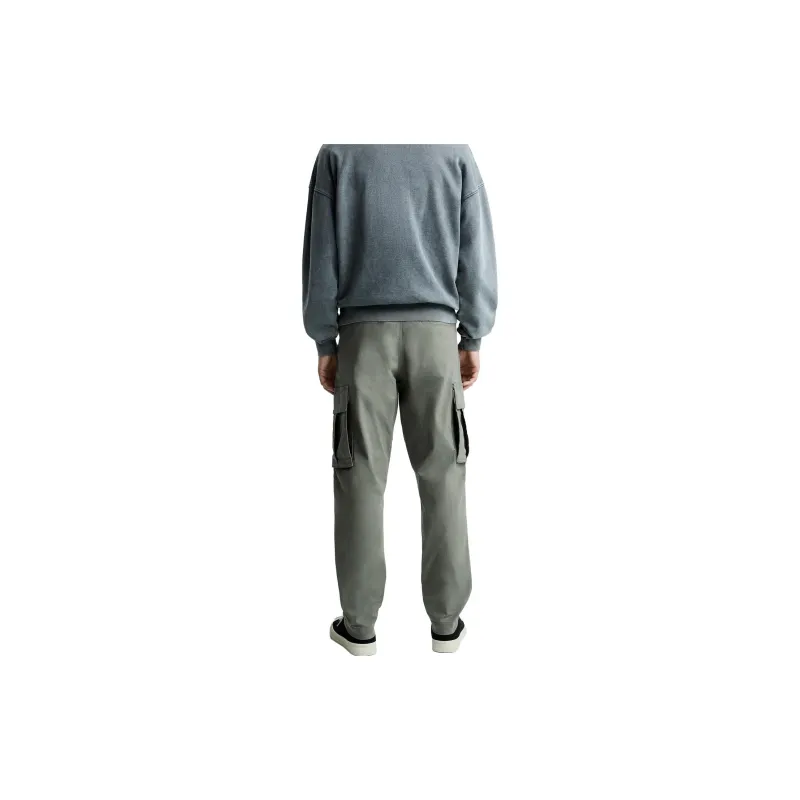 ZARA Cargo Pants Men Green-3