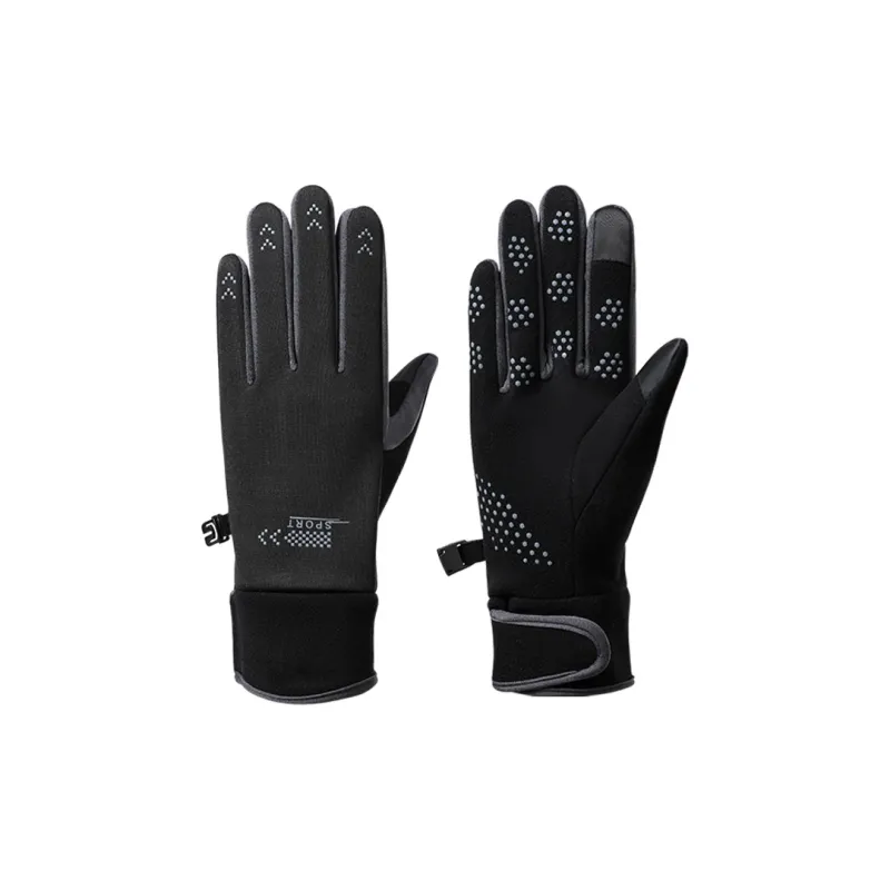 NANJIREN Thickened Warm Gloves Women's-1
