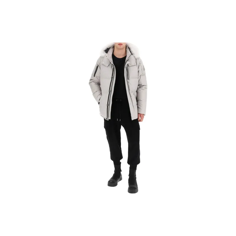 Moose Knuckles Down Jackets Men Gray-1