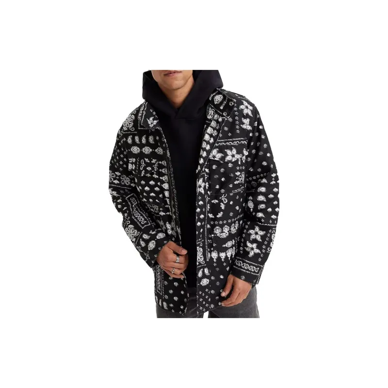Levis Jackets Men Black-2