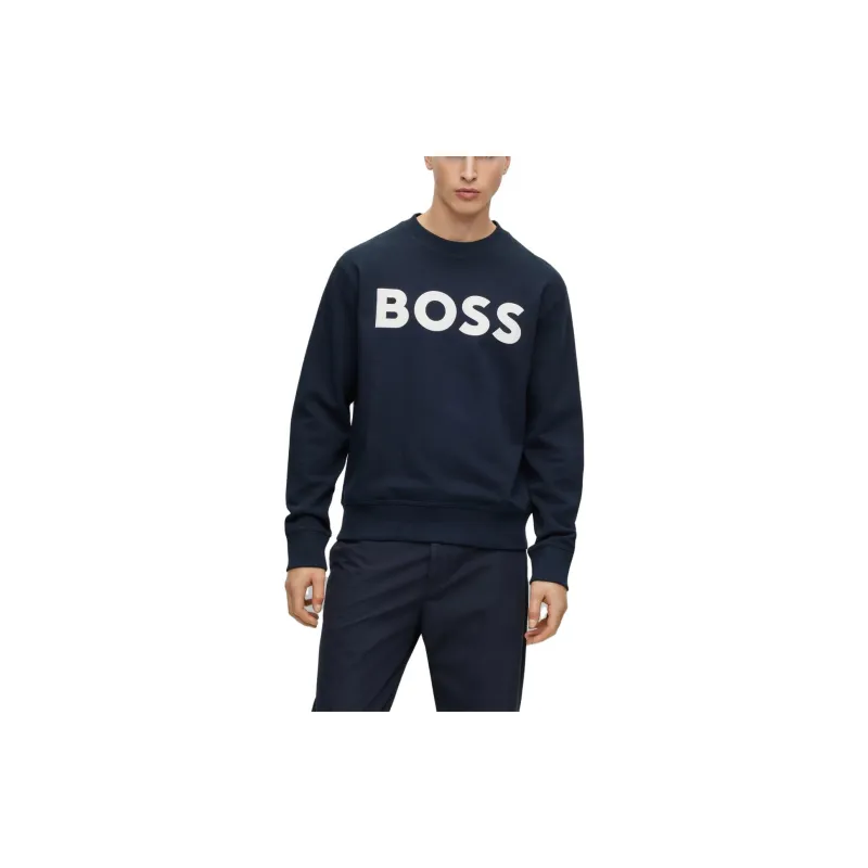 HUGO BOSS Logo Printed Crewneck Sweatshirt-2