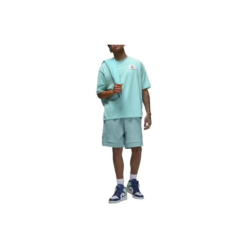Jordan T Shirt Men's Light Blue-2