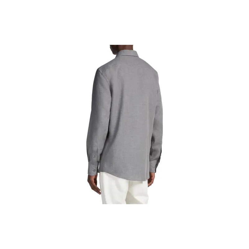Ermenegildo Zegna Cashco Long Sleeved Shirt-3