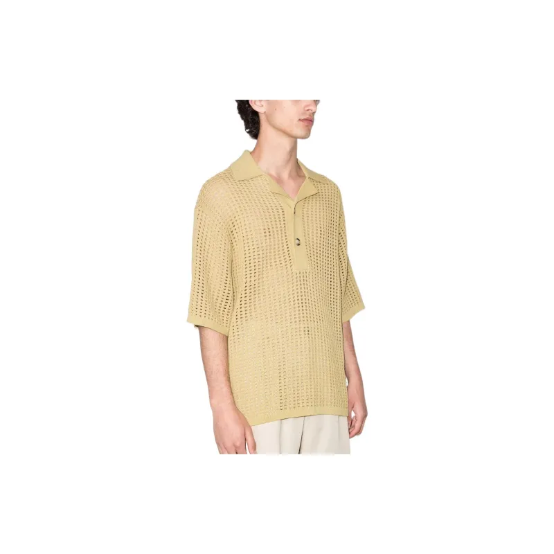 NANUSHKA SS22 Loose Fit Knitwear Men's Apricot-2