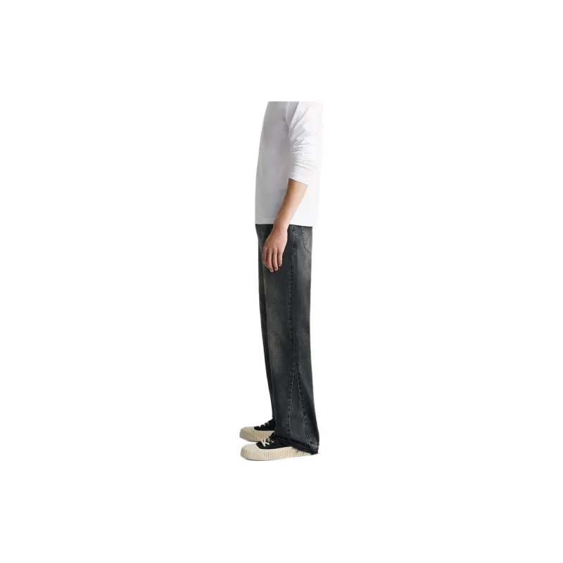 ZARA Jeans Men Black-4